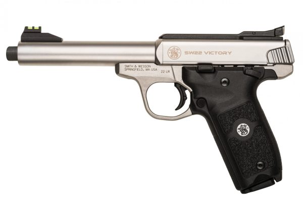 SMITH AND WESSON SW22 VICTORY 22LR 5.5" THREAD