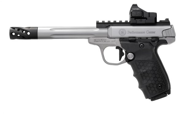 SMITH AND WESSON SW22 VICTORY TGT 22LR 6" OPTIC