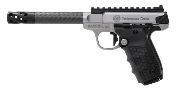 SMITH AND WESSON SW22 VICTORY TGT 22LR CRBN FBR