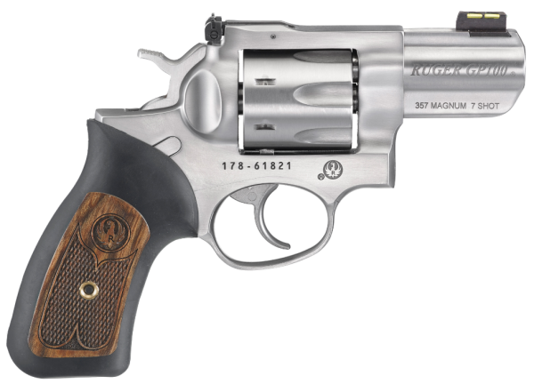 RUGER GP100 357MAG 2.5" SS 7SHOT AS