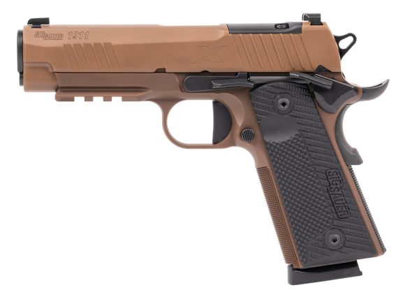 SIG SAUER 1911X CARRY 45ACP COY/BK 4.25"