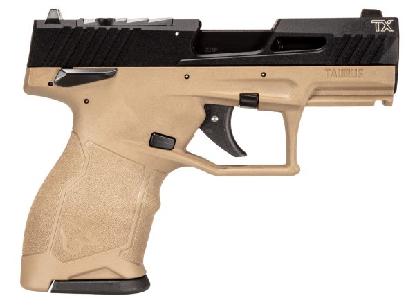 TAURUS TX22C 22LR BK/FDE 3.5" 13+1 TS