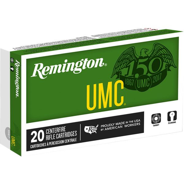 Remington UMC Centerfire Rifle Ammo 6.8 Rem. SPC 115 gr. FMJ 20 rd.