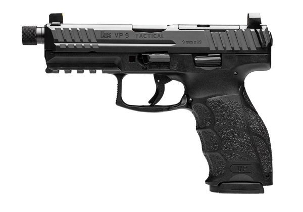 HECKLER AND KOCH (HK USA) VP9 TAC 9MM BLK 17+1 NS OR TB