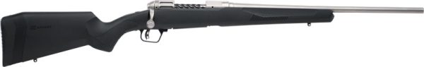 SAVAGE 110 LIGHTWEIGHT STORM - 243 20" SS/BLK SYN ADJ LOP