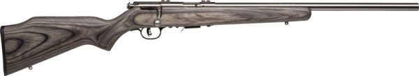 SAVAGE 93R17-BVSS 17HMR 21"HB - ACCU TGR SS/GREY LAMINATE