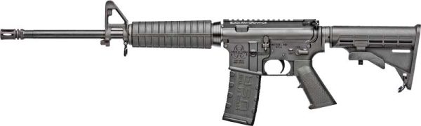 BLACK RAIN A2 5.56 RIFLE - 16" ANODIZED BLACK 30RD - Image 2