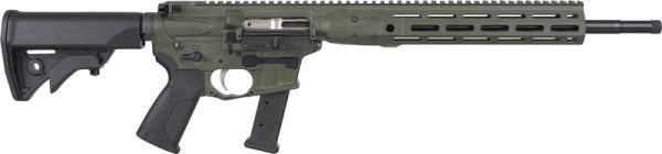 LWRC IC NINE CARBINE 9MM 16" - 27RD MAG OD GREEN/BLACK STOCK