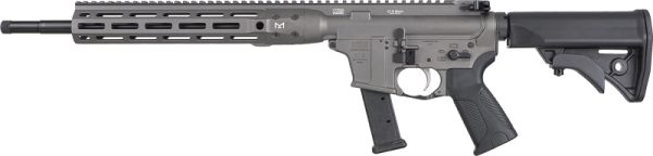 LWRC IC NINE CARBINE 9MM 16" - 27RD MAG TUNGSTEN GREY - Image 2