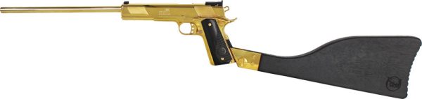 IVER JOHNSON EAGLE XL45 45ACP - CARBINE 16" BBL 24K GOLD