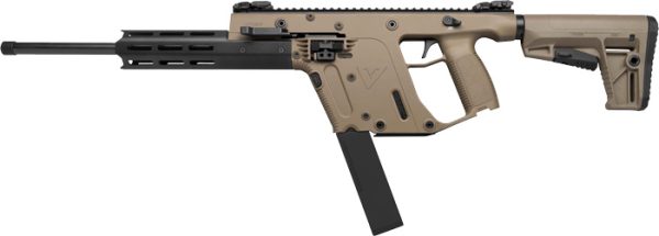 KRISS VECTOR CRB G2 22LR 16" - TB W/RAIL M4 STOCK 30RD FDE