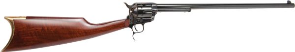 CIMARRON REVOLVING CARBINE - 45LC 18" CC/BLUED WALUT