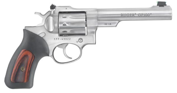 RUGER GP100 22LR 10SH 5.5" DA AS SS