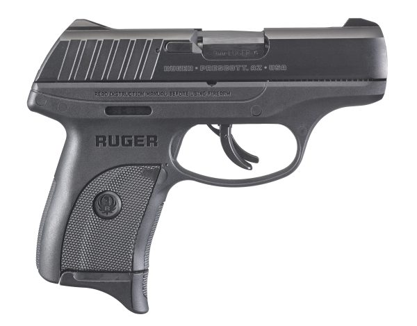 RUGER EC9S 9MM BLK/BLK 7+1 FS SAFETY