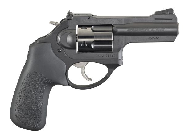 RUGER LCRX 357MAG BLK/HOGUE 3" AS