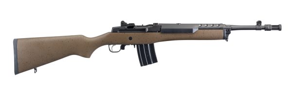 RUGER MINI-14 5.56 BK/BRWN WOOD 20RD