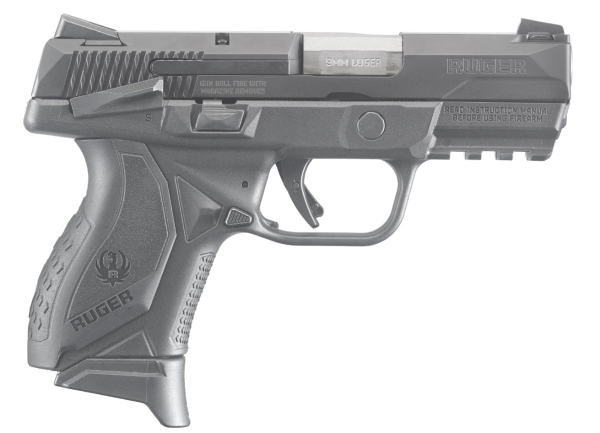 RUGER AMER CMPCT 9MM 3.55" 17+1 SFTY