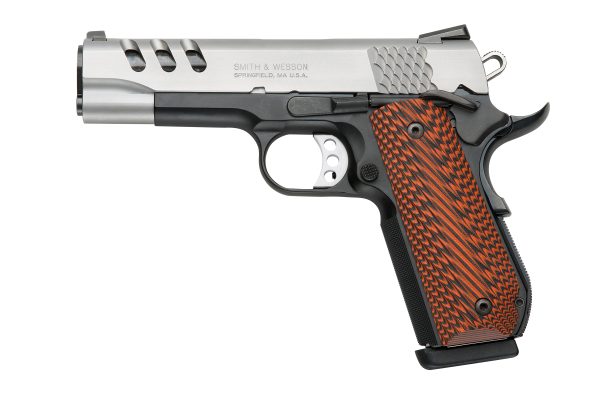 SMITH AND WESSON SW1911PCRB 45ACP 4.25" SS FS