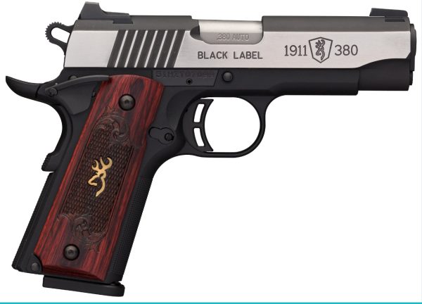 BROWNING 1911-380 MED CPT 380ACP SS NS