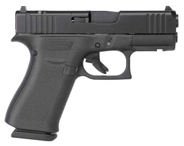 GLOCK G43X 9MM BLK 3.39" MOS RAIL