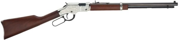 HENRY REPEATING ARMS SILVER EAGLE 22LR BL/WD