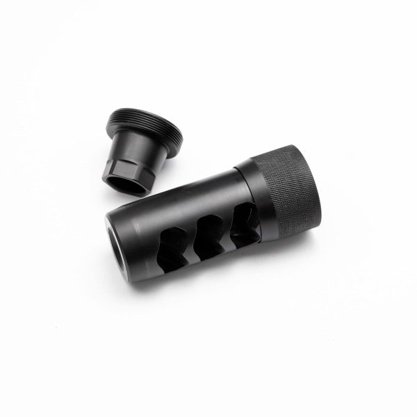 Area 419 Hellfire Self Timing Muzzle Brake 6.5mm Black Nitride 1/2-28