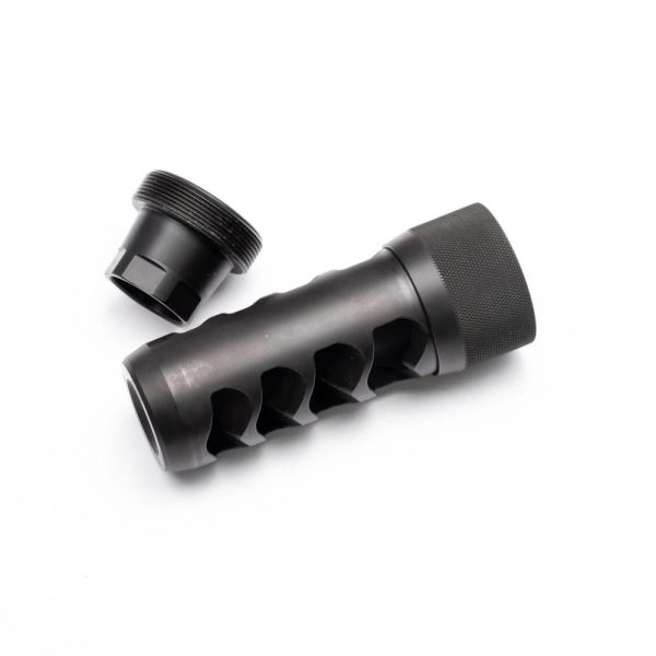 Area 419 Sidewinder Magnum Self Timing Muzzle Brake 338 cal Black Nitride 3/4-24