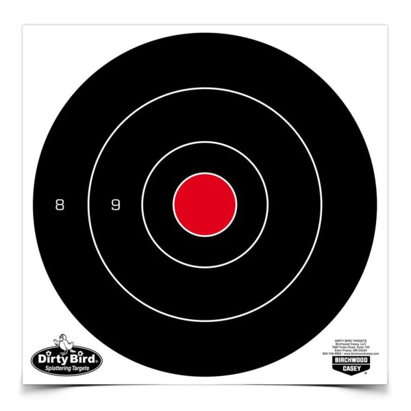 Birchwood Casey Dirty Bird 8" Bull's-Eye Target 200/ct