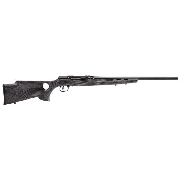 Savage A22 Target Thumbhole Rifle 22 LR 10/rd 22" Barrel Grey Wood