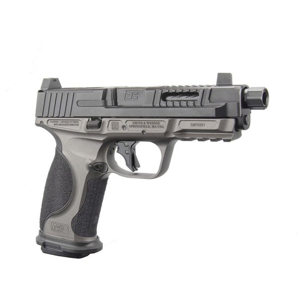 Ed Brown Fueled M&P Metal F1 Handgun 9mm Luger 17&19rd Magazine 4.65" Threaded Barrel  Optic Ready Black