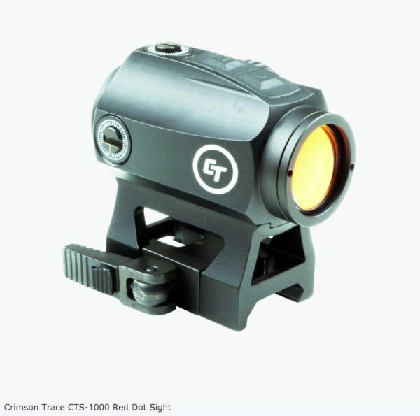 Crimson Trace Compact Tactical Red Dot Sight 1x 2.0MOA Matte