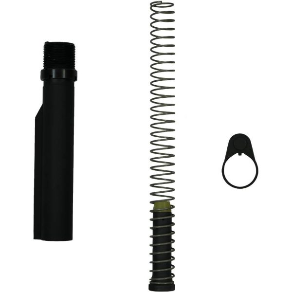 Alex Pro Firearms Mil Spec Buffer Tube Assembly Black