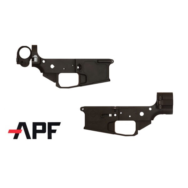 Alex Pro Firearms Stripped Side Folding AR-15 Lower Receiver IFL Black