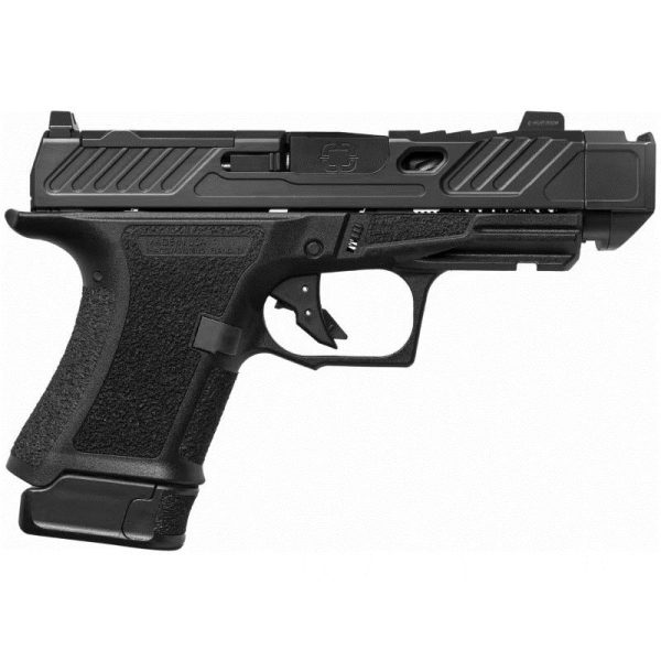 Shadow Systems CR920P Elite Slide Cut Handgun 9mm Luger 13rd Magazine 3.41" Barrel Spiral Comp Black Frame