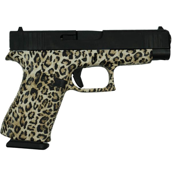 Glock 48 Custom "Leopard Print" Handgun 9mm Luger 10rd Magazines (2) 4.17" Barrel  Austria Made