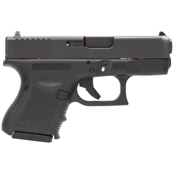 Glock 33 Gen 4 Subcompact Handgun .357 Sig 9/rd Magazines(3) 3.43" Barrel Black Austria