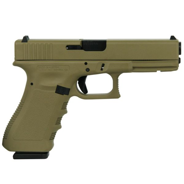 Glock 22 Gen 3 Custom "FDE" Handgun .40 S&W 15/rd Magazines (2) 4.49" Barrel USA