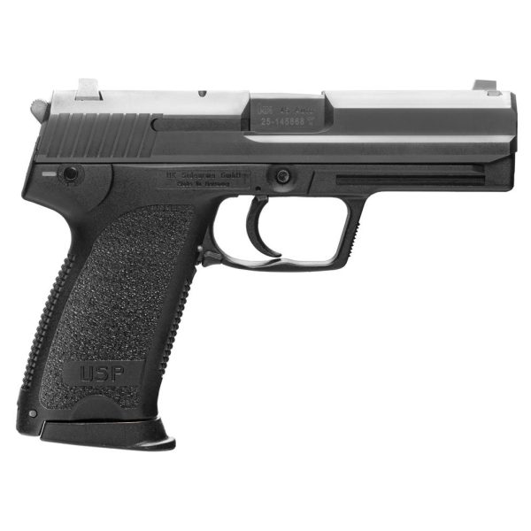 H&K USP40 Handgun .40 S&W 10rd Magazines(2) 4.25" Barrel V1 DA/SA Decocking Lever