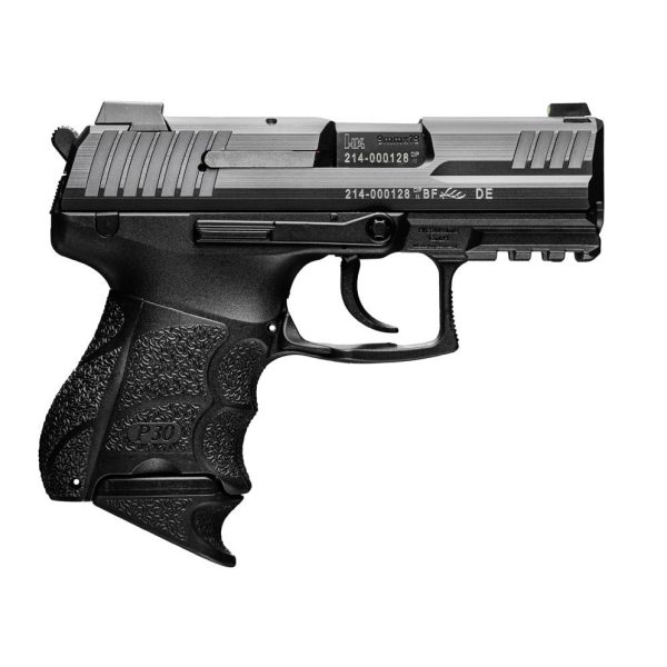 H&K P30SK Subcompact Handgun 9mm Luger 15rd(1)&12rd(1) Magazines 3.27" Barrel DA/SA V3 Rear Decocking