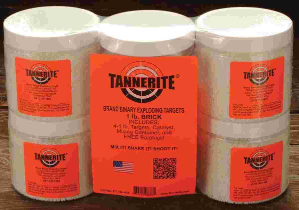 Tannerite Exploding Rifle Targets 1lb 4/pk