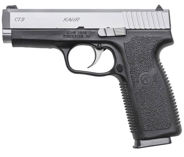 KAHR CT9 9MM 4'BLK/STS 8RD MAG