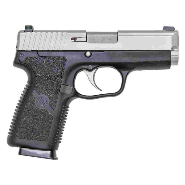 Kahr P9 Handgun 9mm Luger 7rd(2)&8rd(1) Magazines 3.6" Barrel Stainless Slide/Black Grip  Night Sights CA Compliant