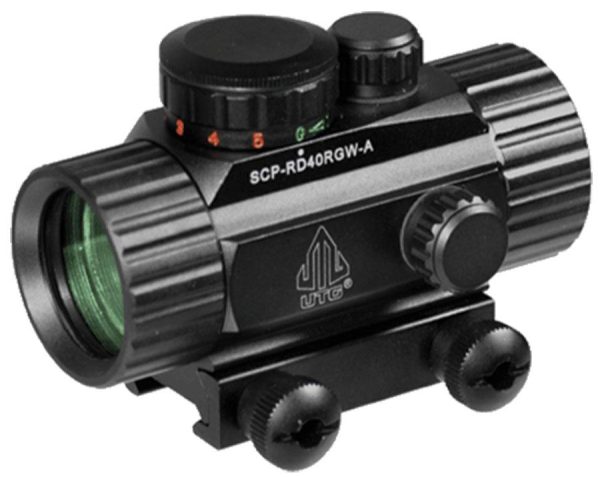 Leapers UTG 3.8" ITA Red/Green CQB Dot Sight with Integral QD Mount