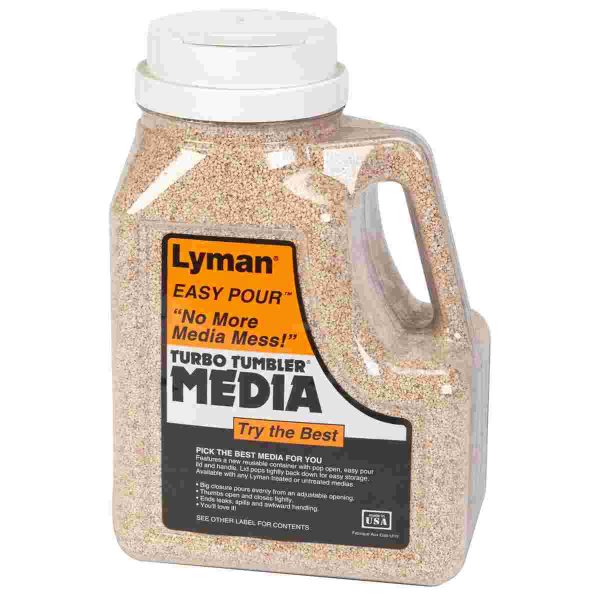 Lyman Turbo Case Cleaning Media Easy Pour Container Corncob