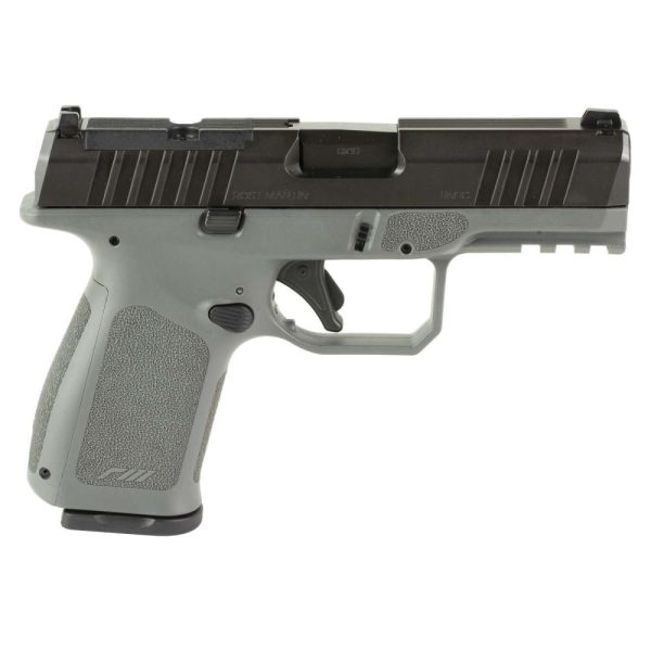 Rost Martin RM1C Handgun 9mm Luger 15rd (1) & 17rd (1) Magazines 4" Barrel Grey Optic Ready