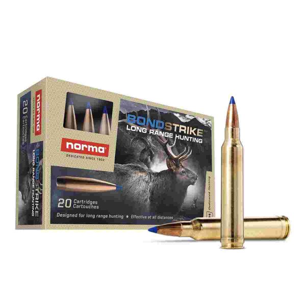 Norma BondStrike Rifle Ammunition 6.5 Creedmoor 143gr PT 2740 fps 20/ct