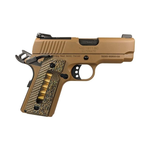 EAA Girsan MC1911 SC Ultimate Handgun 9mm Luger 7rd Magazine 3.4" Barrel FDE Frame