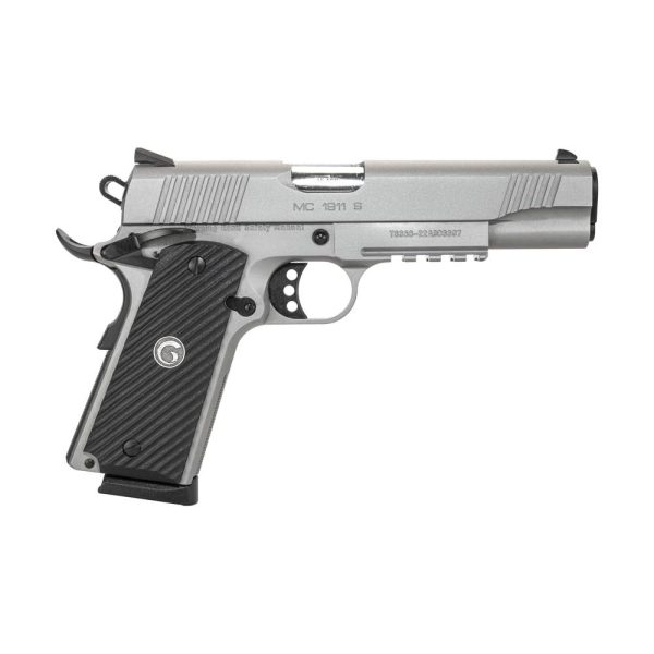 EAA Girsan MC1911 S Gov't Handgun .45 Auto 8rd Magazine 5" Barrel Stainless Steel