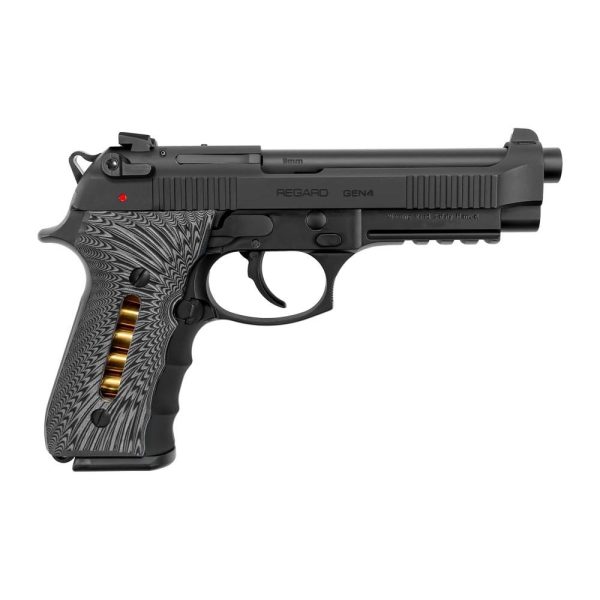 EAA Girsan Regard MC Sport Gen 4 Handgun 9mm Luger 18rd Magazine 4.9" Barrel Black Frame