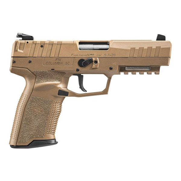 FN Five-SeveN MRD Handgun 5.7x28mm 10rd Magazines (2) 4.8" Barrel FDE Adj Sights